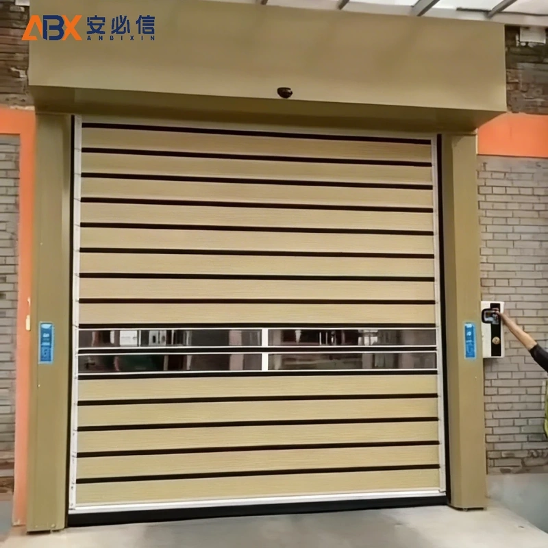 百色铝制高速门